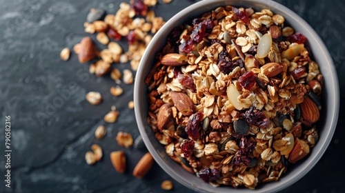 Breakfast Cereal made from Natural Granola and muesli