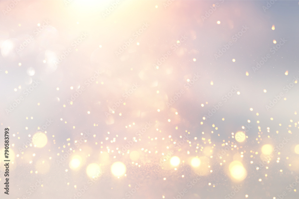 White, Pink & Silver Gray Abstract Background Shiny Sparkle Wallpaper