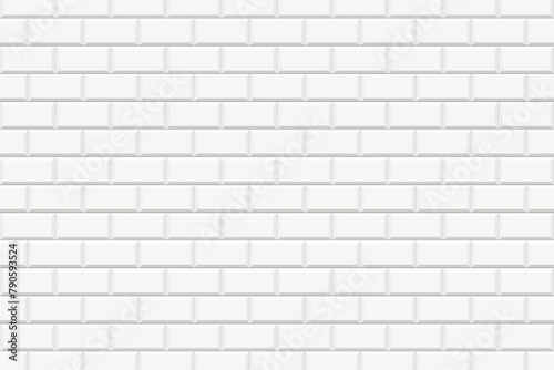 White   Silver Gray Tiles Abstract Wall Background