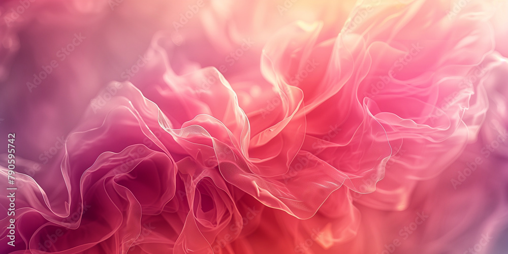 Abstract floral background in pink color