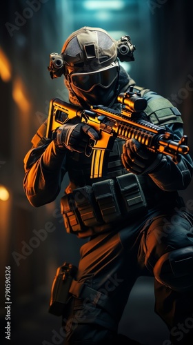Countersniper tactics training in an urban environment with decoys