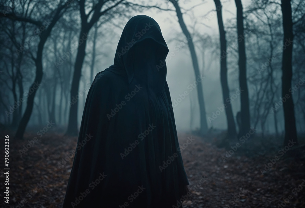 Veiled in mist, a terrifying stroll Veiled in mist, a terrifying stroll