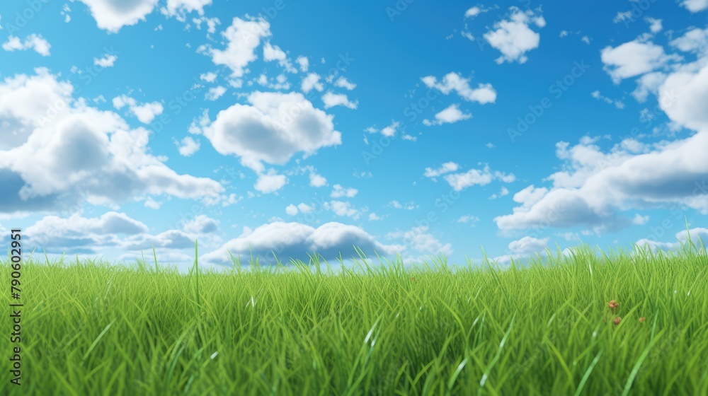 green grass and blue sky green grass and blue sky