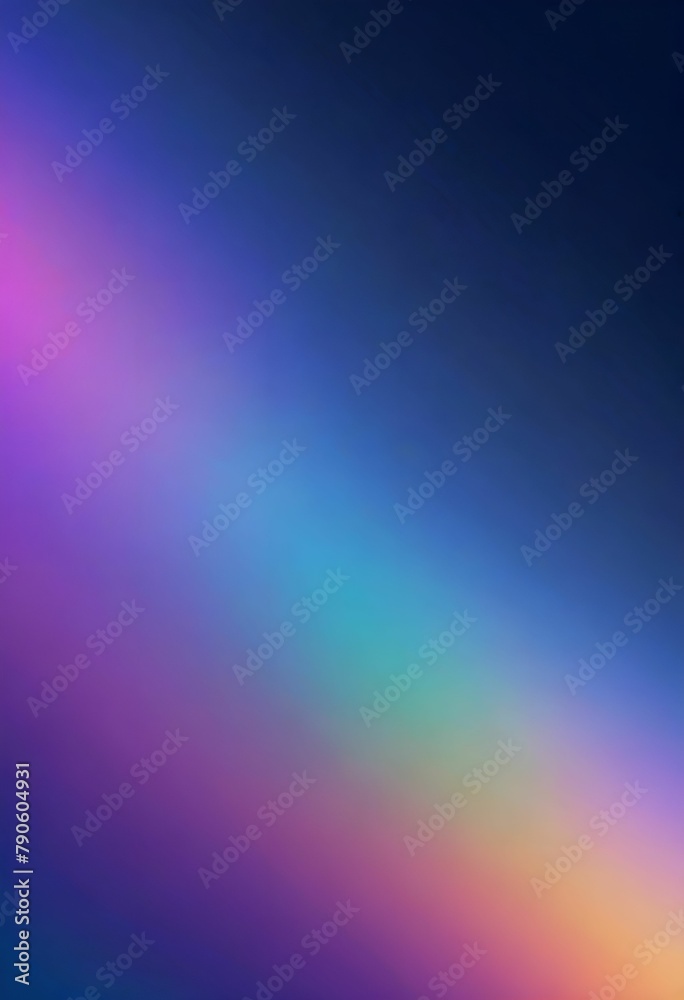 Abstract color holographic blurred gradient banner background texture.  purple