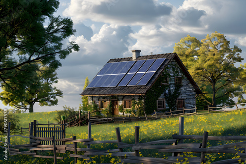 Sustainable Living: Powering Homes with the Sun