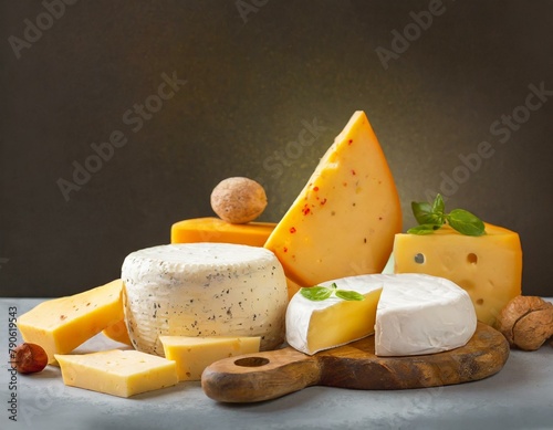 various types of cheese