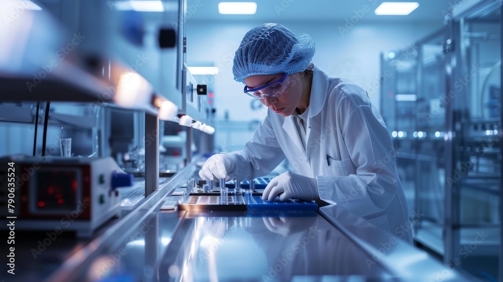 Chemical Analysis in Modern Medical Research Laboratory Setting Chemical Analysis in Modern Medical Research Laboratory Setting