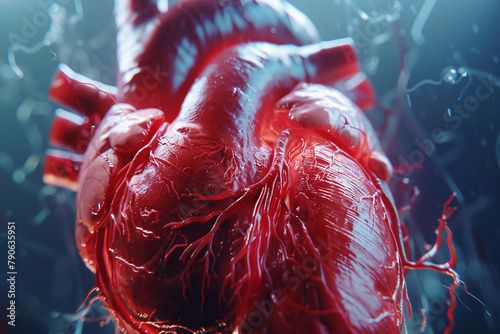 HD capture showcasing the inner workings and anatomy of the human heart.