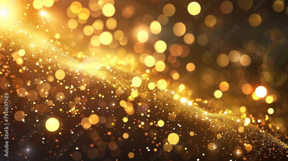 Shiny abstract gold backdrop with sparkle Shiny abstract gold backdrop with sparkle