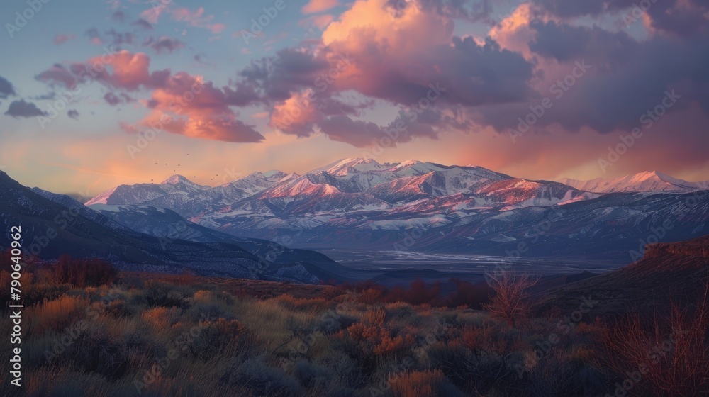 Utah s Mountain Ranges and Twilight Views Utah s Mountain Ranges and Twilight Views