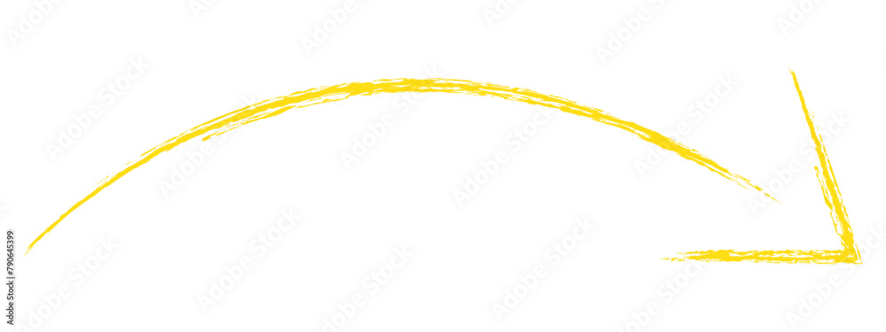 brush painted arrow icon on white background - vector illustration brush painted arrow icon on white background - vector illustration