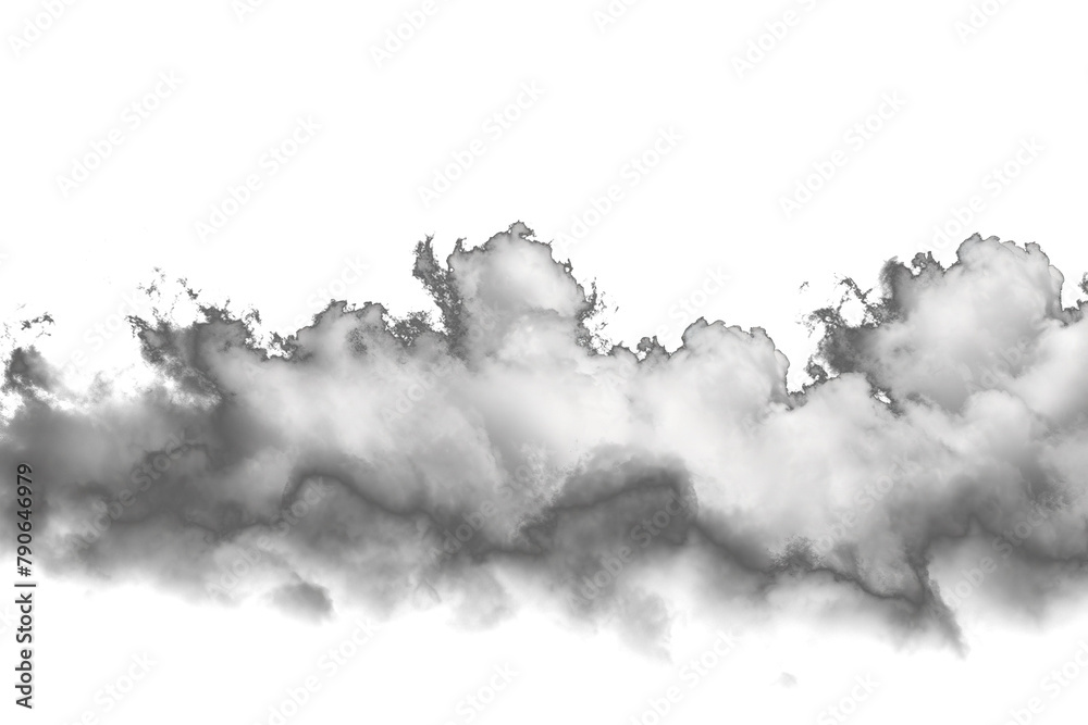 Obraz premium Ultra realistic clouds on a transparent background