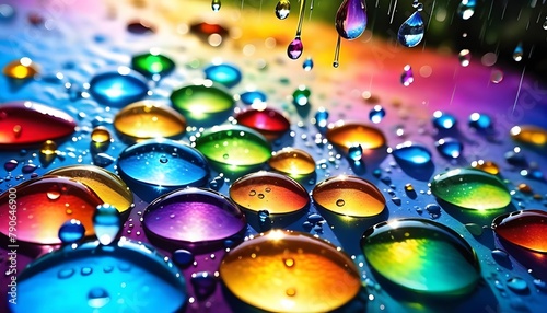 Rainbow Droplets Artistry