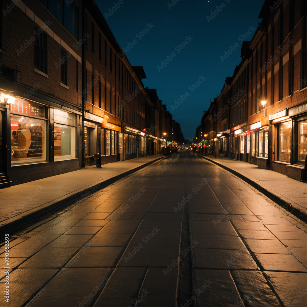 street in the night