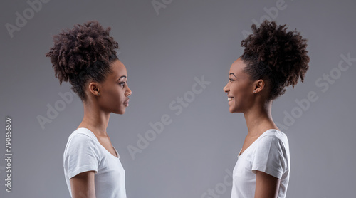 Black woman's critique of her optimistic self photo