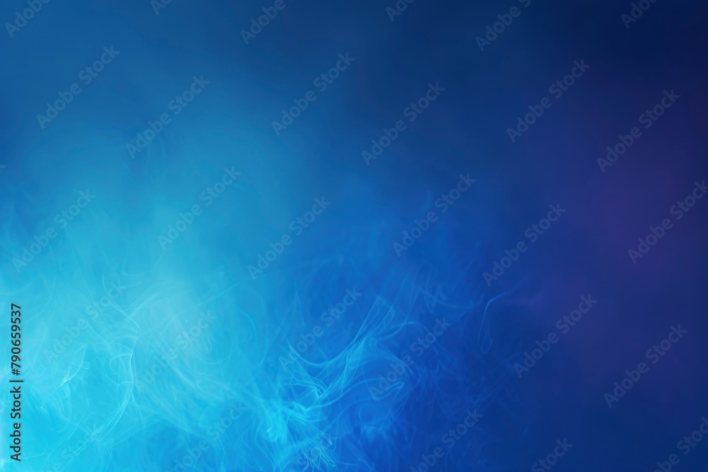 4K beautiful blue gradient background with noise - generative ai