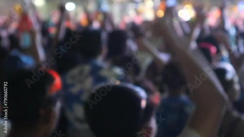 Wallpaper Mural Electronic Dance Music and crowd of people Torontodigital.ca