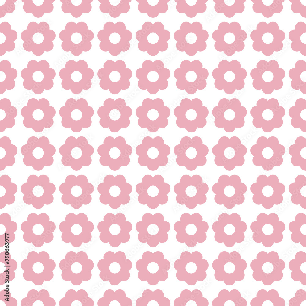 seamless pattern, flowers wallpaper pink design seamless pattern, flowers wallpaper pink design