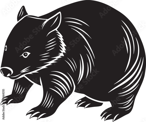 Tasmanian Devil. Vector illustration