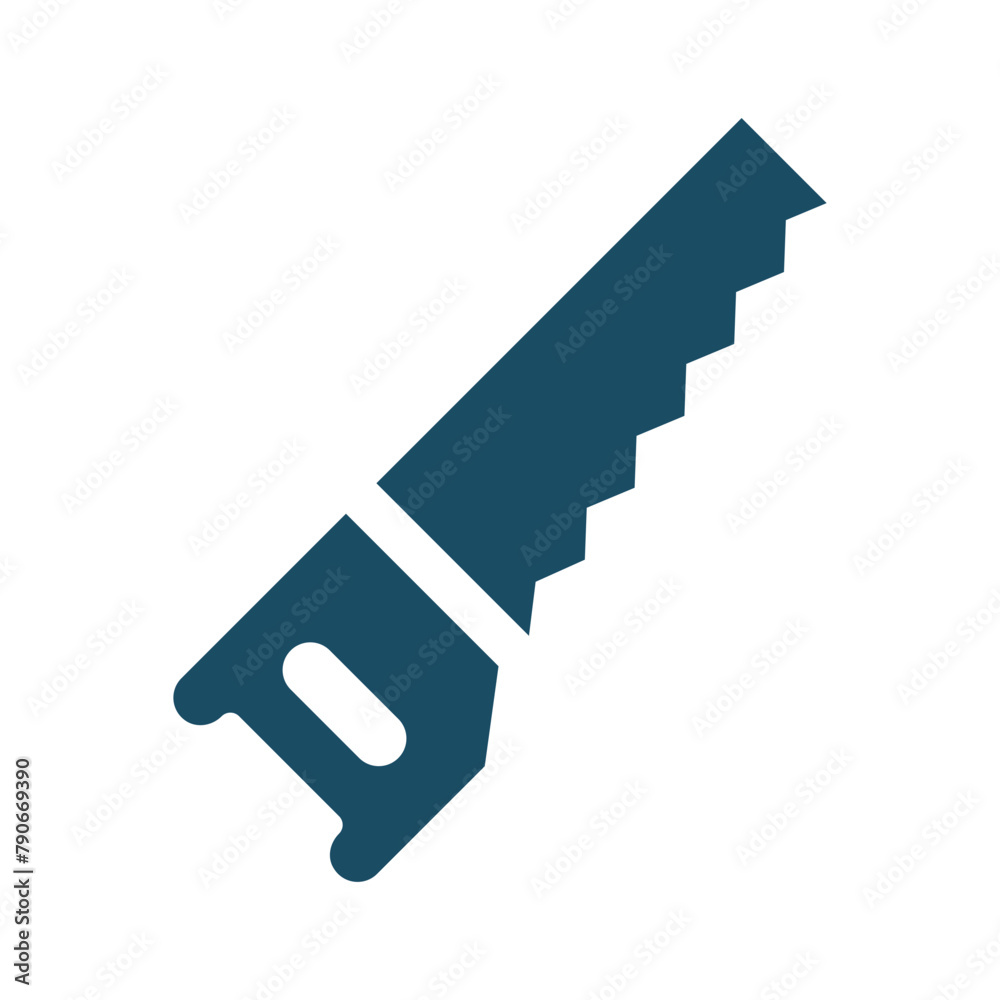 Saw svg cut file. Isolated vector illustration. Saw svg cut file. Isolated vector illustration.