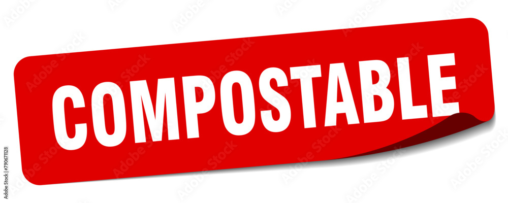 compostable sticker. compostable label compostable sticker. compostable label