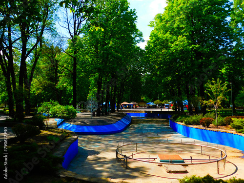 pool in the park
