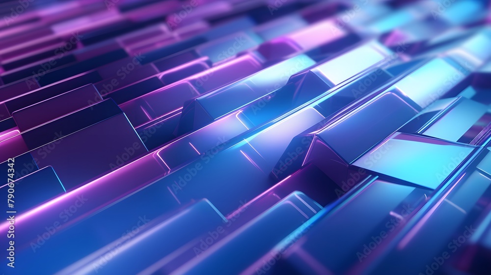 3d rendering of purple and blue abstract geometric background. Scene for advertising, technology, showcase, banner, game, sport, cosmetic, business, metaverse. Sci-Fi Illustration. Product display
3d rendering of purple and blue abstract geometric background. Scene for advertising, technology, showcase, banner, game, sport, cosmetic, business, metaverse. Sci-Fi Illustration. Product display