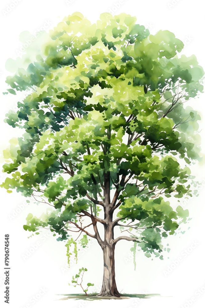 Canopy Tree canopy overhead, speckled with light and shadow watercolor clipart Canopy Tree canopy overhead, speckled with light and shadow watercolor clipart