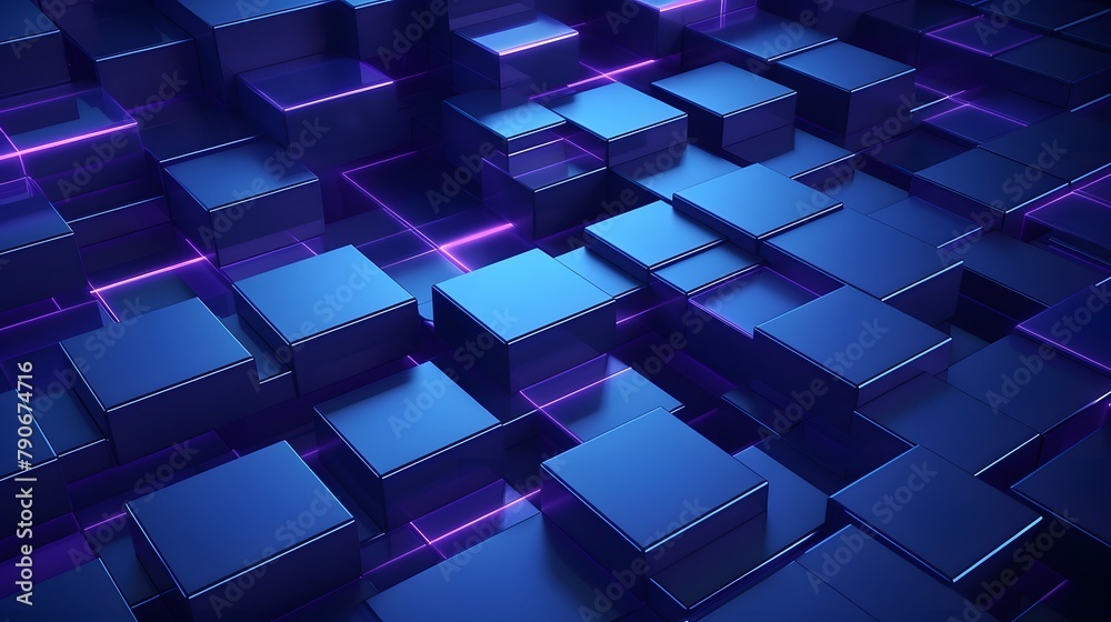 3d rendering of purple and blue abstract geometric background. Scene for advertising, technology, showcase, banner, game, sport, cosmetic, business, metaverse. Sci-Fi Illustration. Product display
3d rendering of purple and blue abstract geometric background. Scene for advertising, technology, showcase, banner, game, sport, cosmetic, business, metaverse. Sci-Fi Illustration. Product display