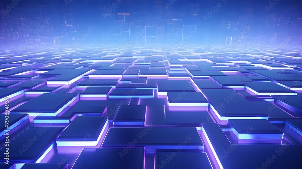 3d rendering of purple and blue abstract geometric background. Scene for advertising, technology, showcase, banner, game, sport, cosmetic, business, metaverse. Sci-Fi Illustration. Product display
3d rendering of purple and blue abstract geometric background. Scene for advertising, technology, showcase, banner, game, sport, cosmetic, business, metaverse. Sci-Fi Illustration. Product display