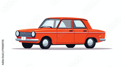 Car simple illustration car vector illustration cli