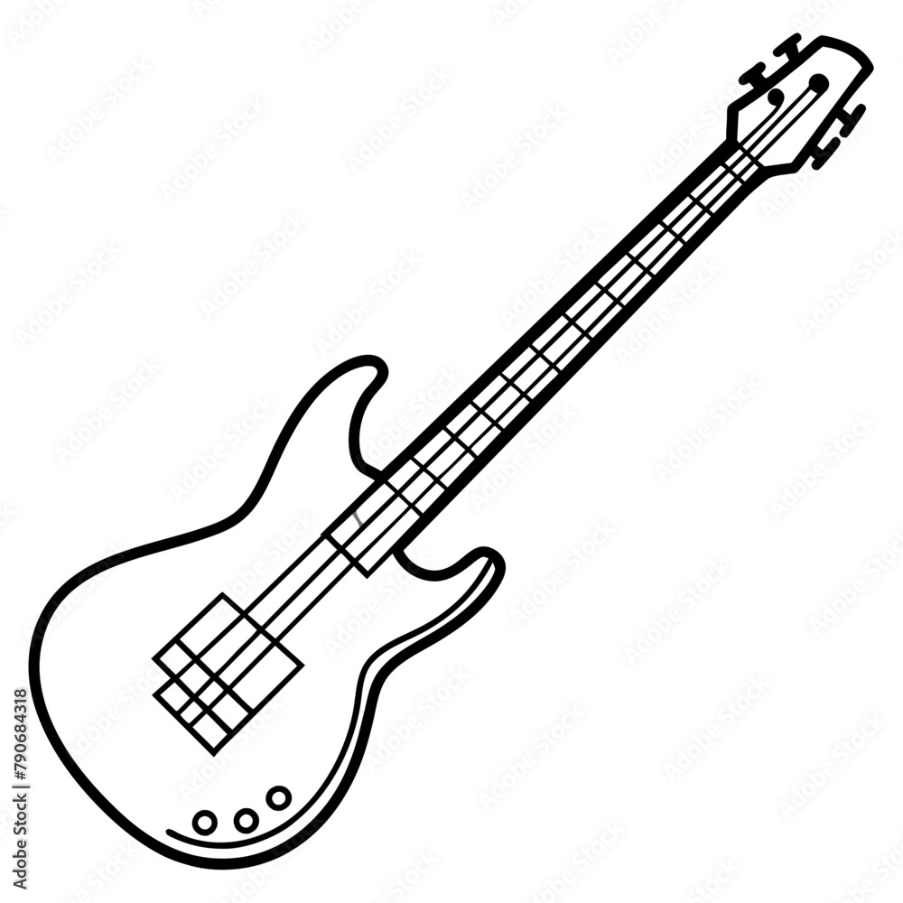 electric guitar vector illustration electric guitar vector illustration