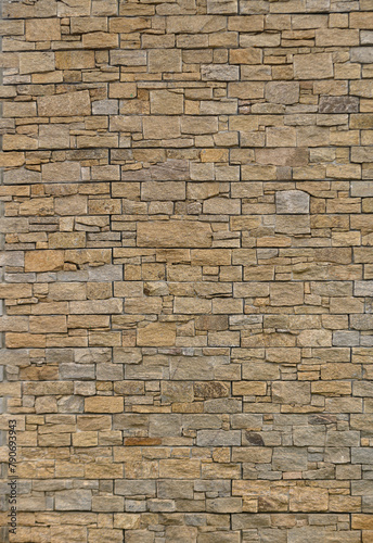 Artificial stone cladding. Designed to resemble real stone. 2