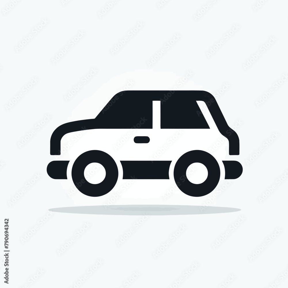 Car silhouette vector illustration 