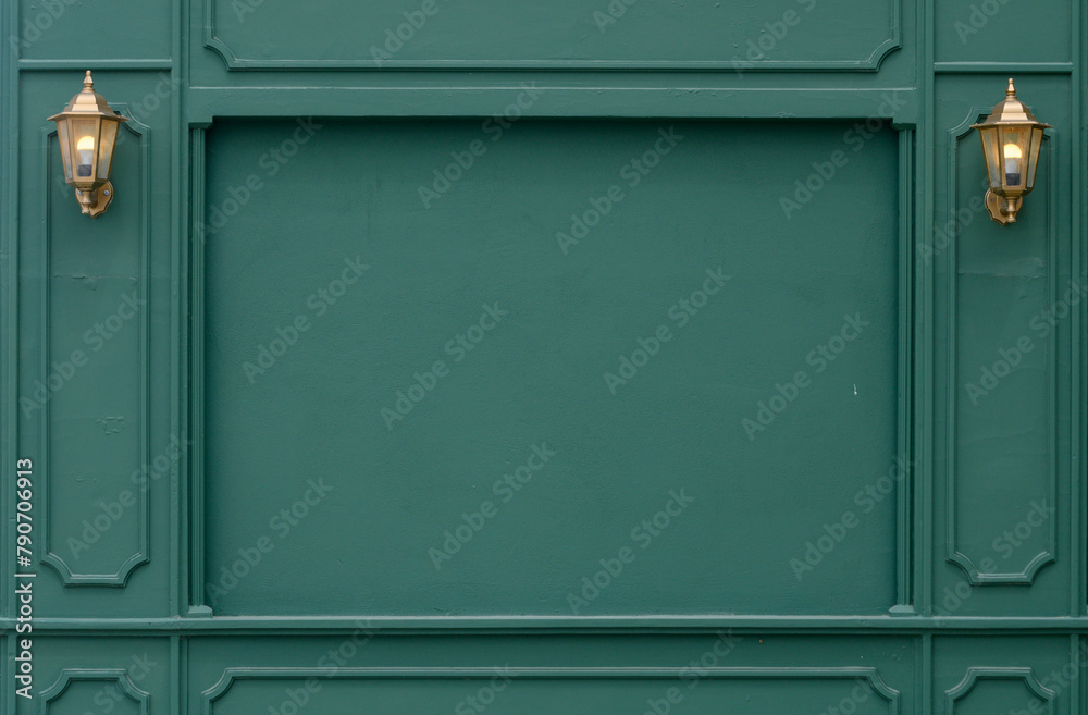 decor element green painted wall as background 1 decor element green painted wall as background 1
