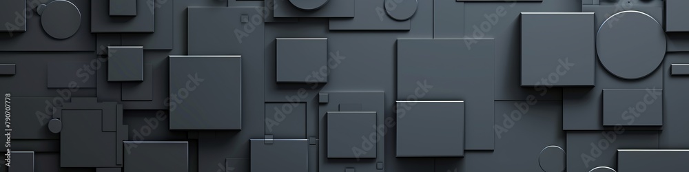 chaotically arranged geometric shapes. chaotically arranged geometric shapes.