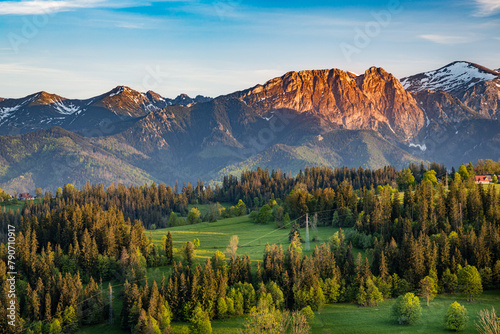 Fototapeta Naklejka Na Ścianę i Meble -  Tatry Giewont - Poland