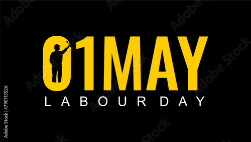 labor day poster template vector