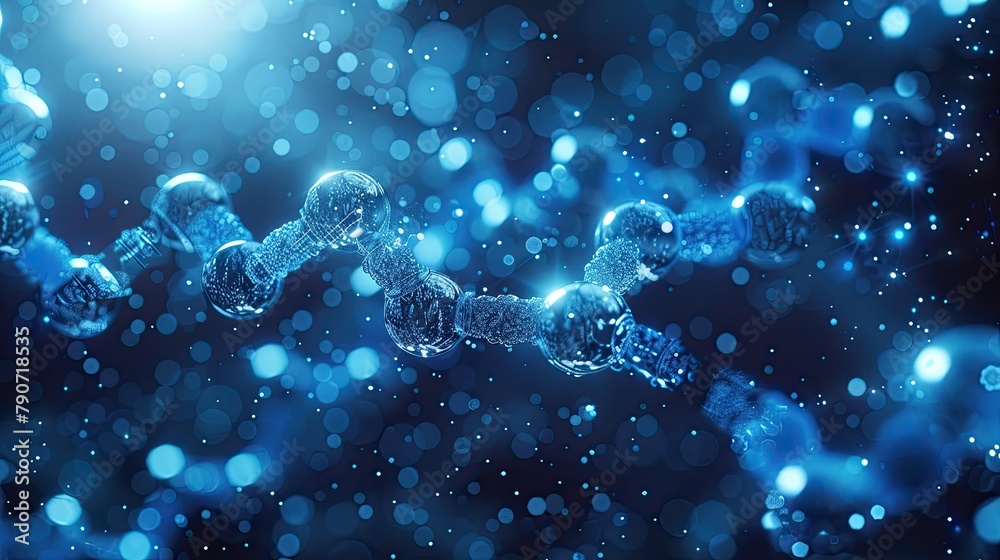 3D rendering of a DNA double helix 3D rendering of a DNA double helix