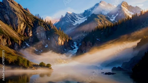 Smog in the Snowy Mountains photo