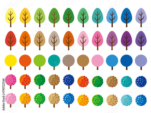 植栽イラストセット