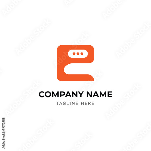 Minimalist letter logo design concept
