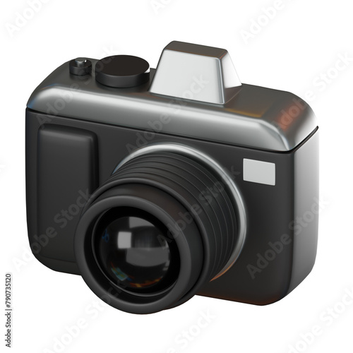 Wallpaper Mural Camera Icon Symbolizing Photography Evolution. 3D Render Torontodigital.ca