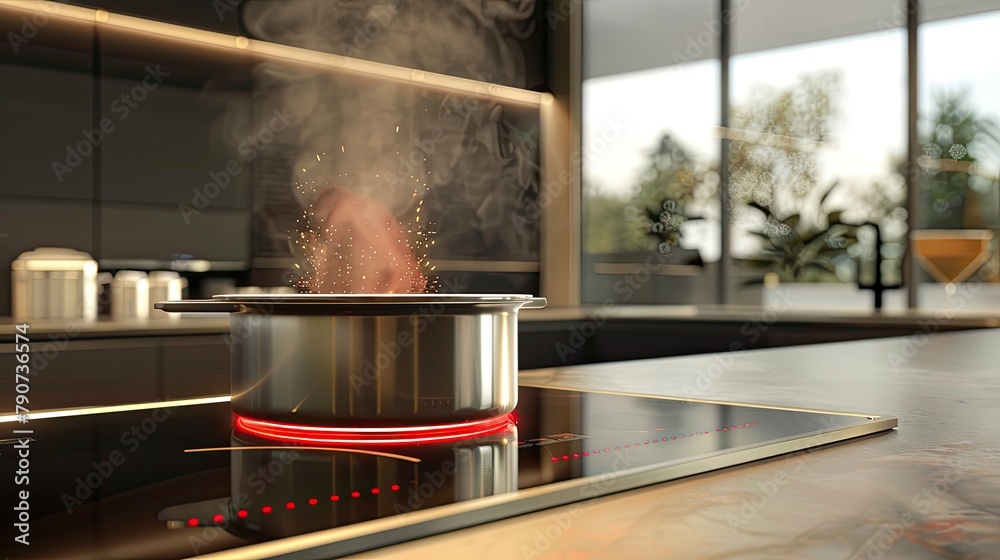 Cooking pots and heat regulation circuits for perfect temperature control Cooking pots and heat regulation circuits for perfect temperature control