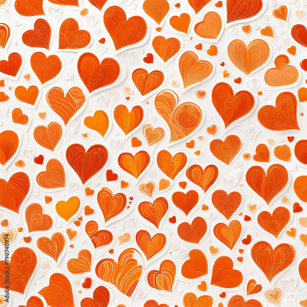 Orange Hearts Orange Hearts