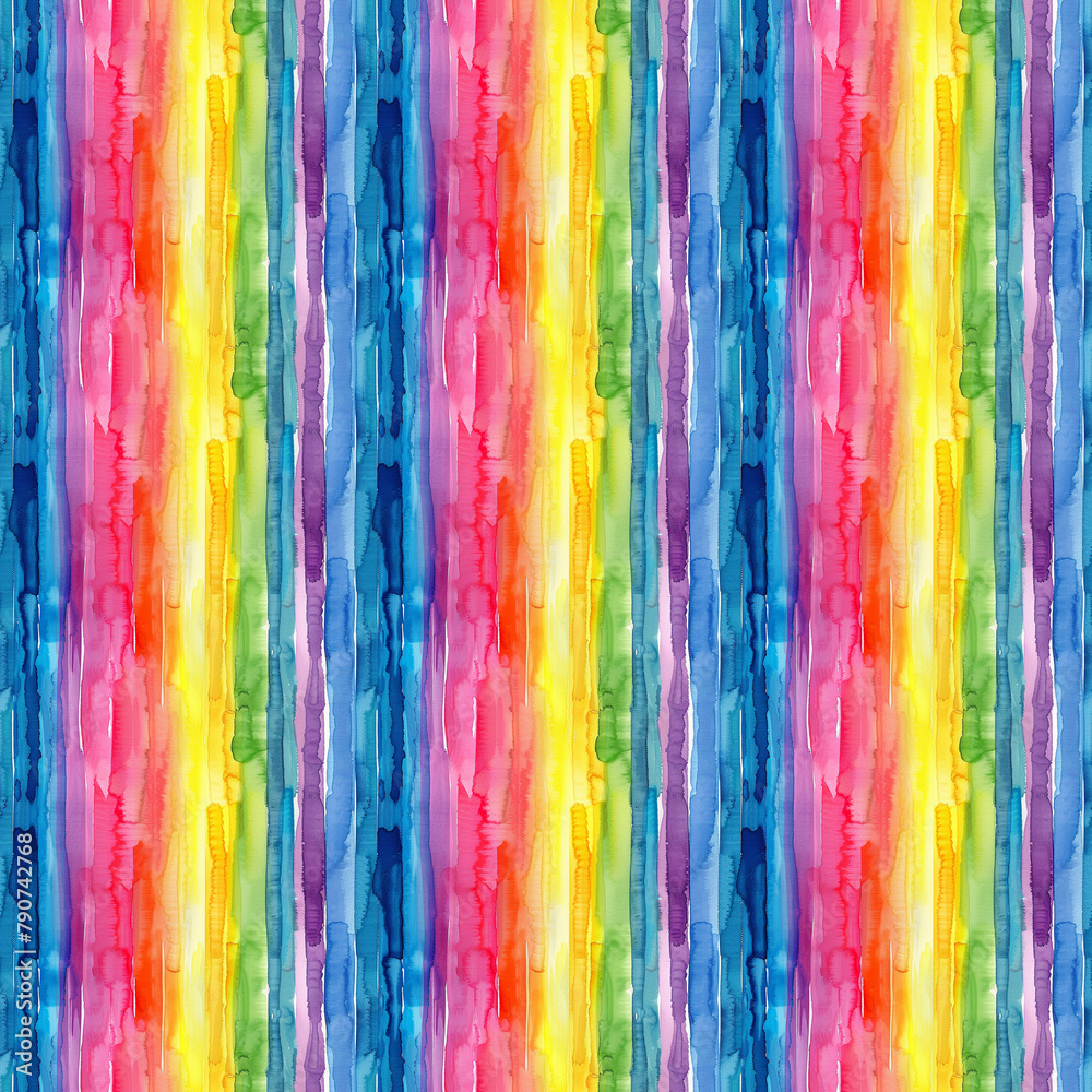 water colour rainbow stripes background, repeatable seamless background pattern tile
water colour rainbow stripes background, repeatable seamless background pattern tile