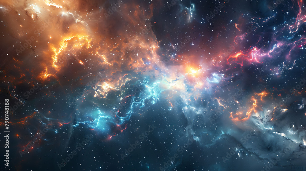 Nebulae and galaxies in outer space. Abstract Cosmos Nebulae and galaxies in outer space. Abstract Cosmos