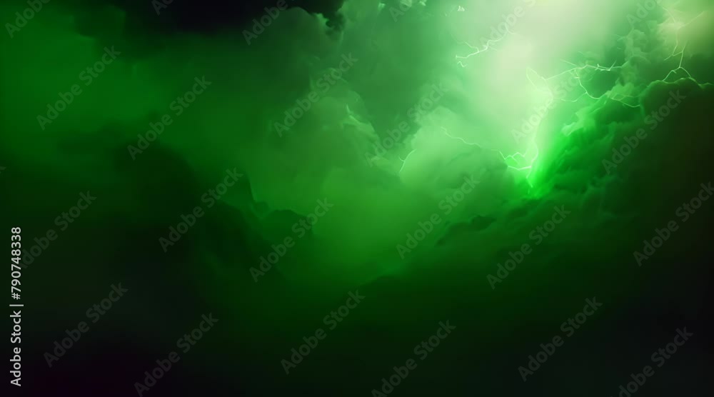 custom made wallpaper toronto digital Lightning Strike on Green Screen