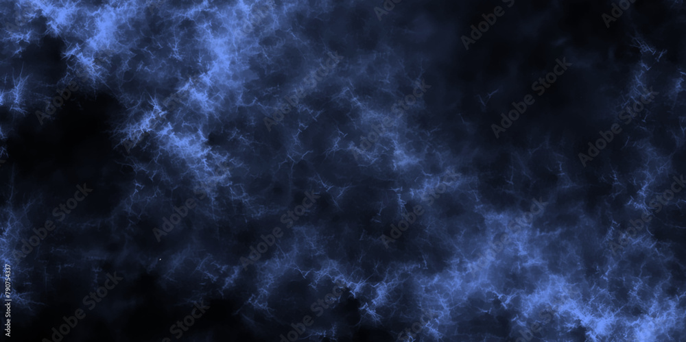 Blue Grunge Concrete Wall Texture Background. Smoke isolated clouds, smoke crimson abstract. Vivid textured aquarelle art. blue color dust particles explosion dramatic smoke in the room.