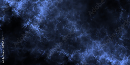 Blue Grunge Concrete Wall Texture Background. Smoke isolated clouds, smoke crimson abstract. Vivid textured aquarelle art. blue color dust particles explosion dramatic smoke in the room.